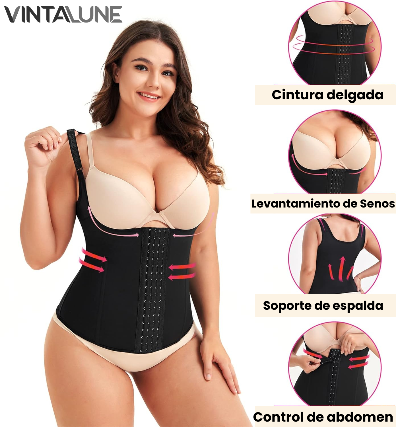 ¡Moldea tu figura, mejora tu postura y siéntete increíble cada día!