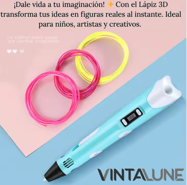 🎨 ¡Dale vida a tus ideas con el Lápiz 3D Mágico! 🚀
