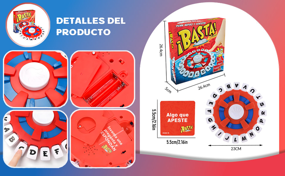 ¡DESAFIA TU MENTE Y DIVERTETE CON BASTA YA ! 🧠✨