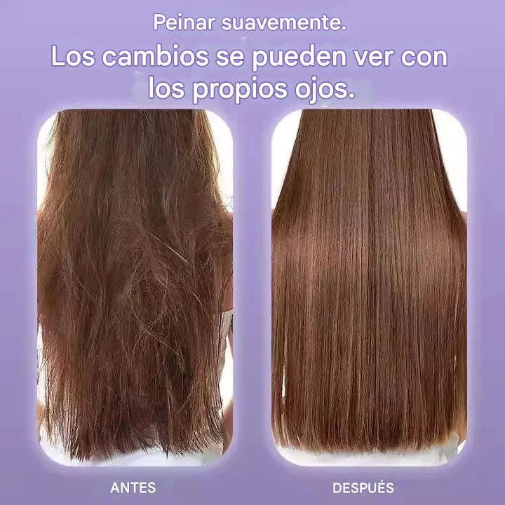 "Alisado Perfecto en Minutos" Mini alisador de Cabello 2 en 1