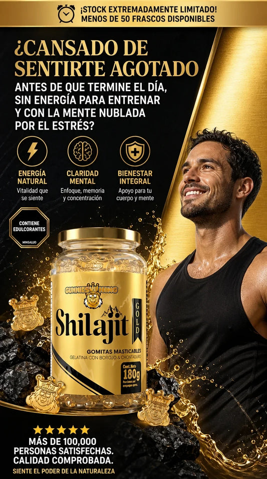 Domina tu Día con la Energía Legendaria del Shilajit Gold"