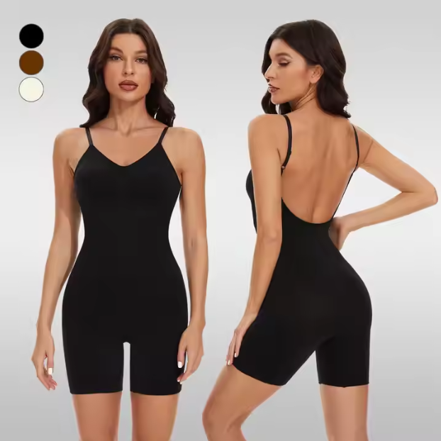 ✅ Body sin costuras para mujer con espalda descubierta y moldea cintura