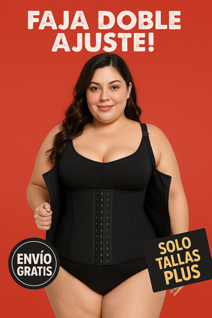 FAJA MOLDEADORA DOBLE AJUSTE DE NEOPRENO