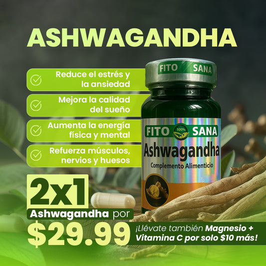 🌿 Ashwagandha: Equilibra tu mente, fortalece tu cuerpo