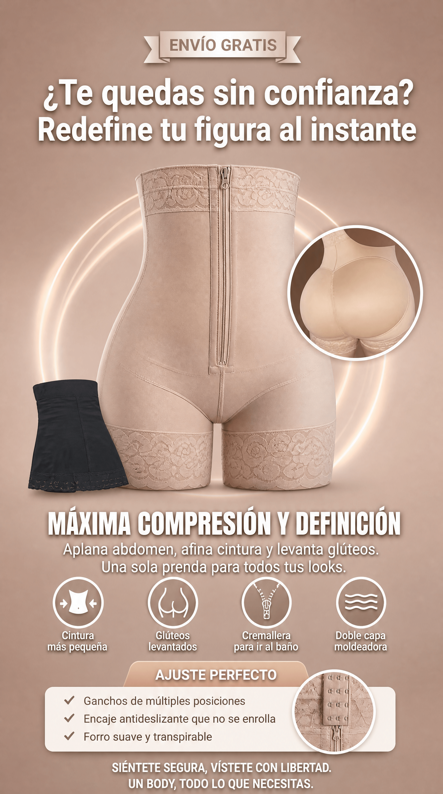 Consigue la Figura de tus Sueños con la Faja de Alta Compresión